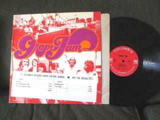 Moby Grape Jam Rare 1968 Us 1st Press Psych Acid Skip Spence Promo Lp