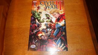 Civil War 2 1 Comic Book Variant Dale Keown Cover Rare Limited To 2500