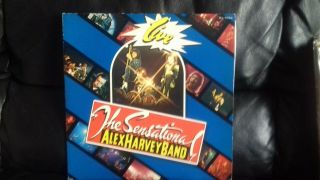The Sensational Alex Harvey Band Live Album Lp Vinyl Japan Rare