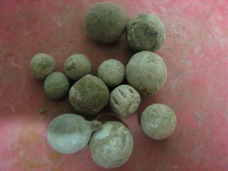 Civil War Musket Balls From A Yorkshire Battle Site Metal Detector Finds [a118]