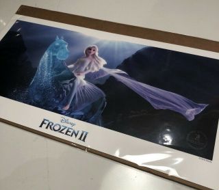 Frozen 2 – 2019 For " Fyc” Limited Edition Litho W/ Disney Stamp Rare In Wrapper