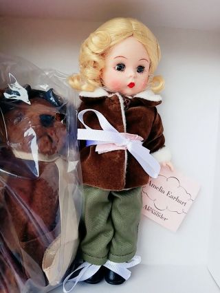 Rare Madame Alexander 8 " Doll Amelia Earhart Pilot 40415