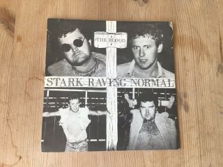 The Blood Stark Raving Normal 7 " Vinyl Rare Punk 1983