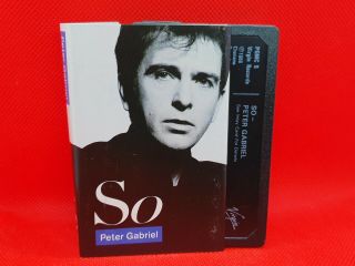 Peter Gabriel - So (1986) Cassette Rare (vg, )