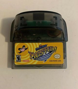 Warioware Twisted Gameboy Advance Sp Cartridge Cart Rare Authentic