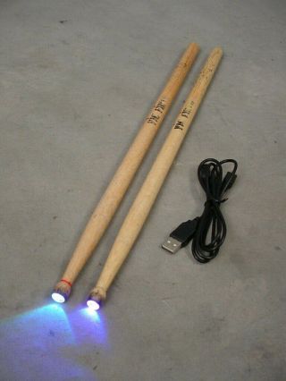 Vic Firth Lite Stix Lighted Drum Sticks,  Size 2b Rare