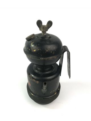 Antique Brilliant Search Light MFG.  Co.  Carbide Miner Lamp 3
