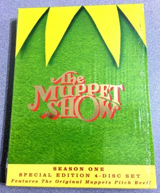 The Muppet Show - Season 1 (dvd,  2005,  Special Edition) Oop Rare