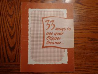 Vintage Clipper Seed & Grain Cleaner Informational Booklet