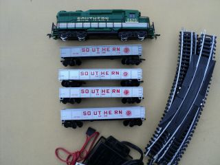 Bachmann Ho Scale Train Set Southern W/ Gondolas G30 - Rare - B5