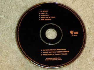 OOP RARE & HTF PRINCE BLACK ALBUM U.  S.  CD 1994,  2 - 45793,  8 TRAX,  COND 2