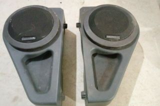 88 - 91 Honda Civic Wagon Wagovan Speaker Pods Rt4wd W/hardware Rare Oem Optional