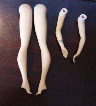 Vintage Barbie Doll 3 Ponytail Arms And Legs