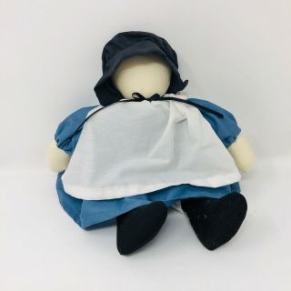 Vintage Faceless Amish Cloth Doll Carol Ann 