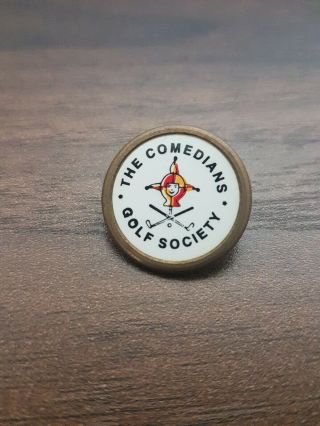 The Comedians Golf Society Brass Golf Ball Marker - Fast & Postage - Rare