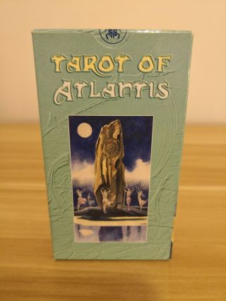 Tarot Of Atlantis By Bepi Vigna 2004 Oop Rare Collectible