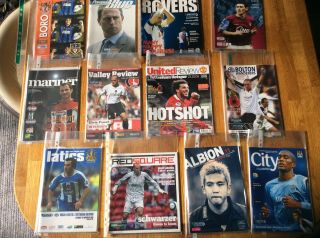 22 Spurs Programmes From 05/06 Incl Rare Friendly And Cup Games
