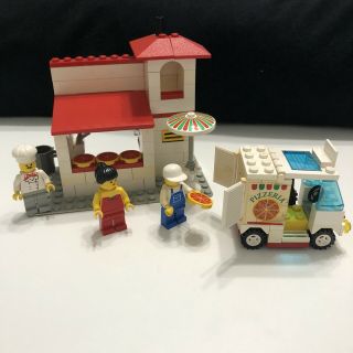 Lego 6350 Town Pizza To Go Vintage Near Complete Classic Food & Drink 10036