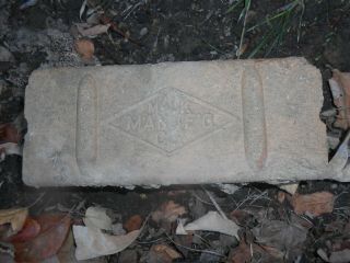 Antique/vtg Mack Mgf Street Paver Brick