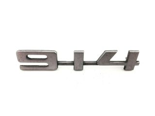 1969 - 1976 Porsche 914 Rear Trunk Lid Oem Emblem Badge Symbol Logo Sign (1973)