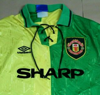 Manchester United 1992 1994 3rd Shirt Ultra Rare