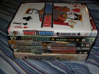 Kenny Vs.  Spenny Seasons 1 - 6 Complete (r1 13 Dvd Set) Rare & Oop
