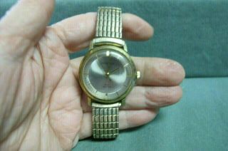 Vintage Caravvelle Water Restraint Wrist Watch.