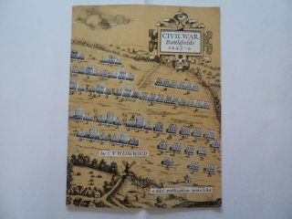 Bbc 1959 Civil War Battlefields.  C V Wedgwood.  5 Ordnance Survey Maps.  Pristine
