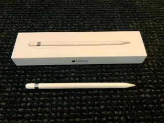 Apple Pencil Stylus - White,  First Generation,  Very,  Rarely.