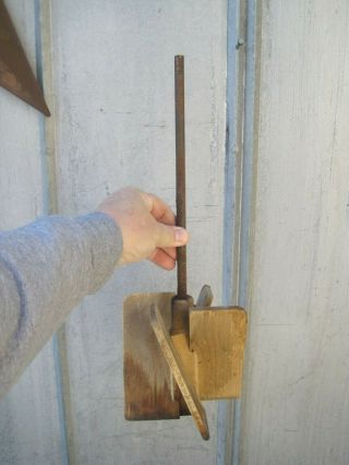 Antique Dazey Hand Crank Glass Butter Churn Paddle Part / Restoration B0167