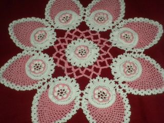 Vintage Cotton Handmade Crochet Lace Doily Code:441