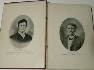 62632.  Rare Civil War Pow Book " Over The Dead Line Tracked By Blood - Hounds " 1902