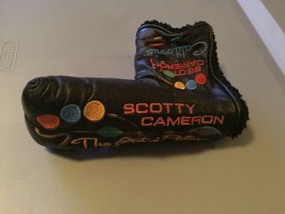 Scotty Cameron California The Art Of Putting Headcover - Putter Head Cover Rare