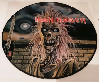 Iron Maiden - Same Title - Very Rare 12 " Vinyl Picture Disc Lp