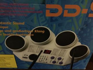 Rare Yamaha Dd - 9 Digital Percussion Electronic Drum Machine White With Manuel