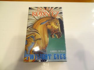Twilight Eyes By Dean Koontz (1987,  Hardcover) First Uk Hardcover Edition Rare