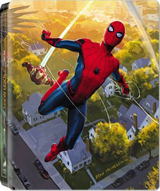 Spider - Man: Homecoming (4k Ultra Hd,  Blu - Ray) Steelbook - - Rare & Oop