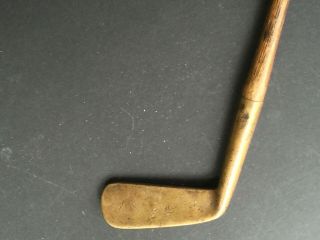 Golf,  Antique Hickory Shaft Putter