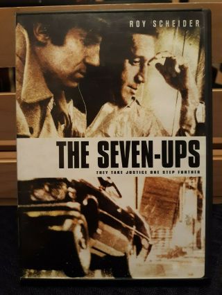 The Seven - Ups (1973) Dvd Roy Scheider,  Tony Lo Bianco Rare W/behind - The - Scenes