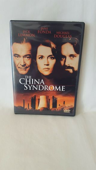 The China Syndrome Dvd Rare 1979 Crime Thriller Jane Fonda