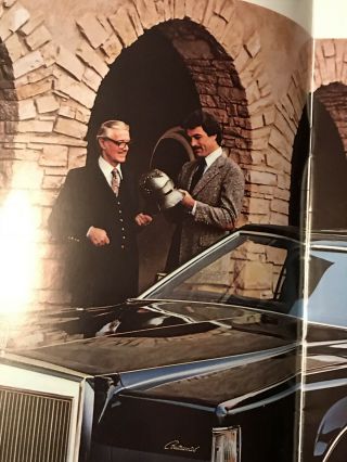 RARE 1979 LINCOLN CONTINENTAL MARK V BROCHURE FEATURING TOM SELLECK 2