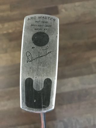 Arc Master A3 Putter By David Lee Rare Unusual Rh And Lh Collectable Golf Club.