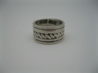 Rare Old William Spratling Mexican Sterling Silver Ring Sz6
