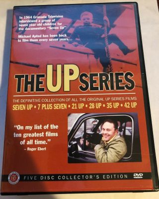 The Up Series (dvd,  5 - Disc Set) First Run Features 42 Up Rare Oop Vg Shape