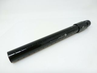 Rare Gloss Black 14 " Sly Carbon Fiber Barrel Tip For Proto Dye Ul Carbon Back