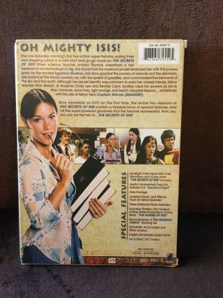 The Secrets Of Isis - The Complete Series (DVD,  2007,  Multiple Disc Set) Rare Oop 2