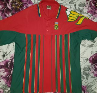 Ultra Rare Vintage 97 - 98 Australian Tour,  South Africa Proteas Cricket Shirt Xl