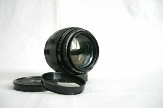 Jupiter - 9 2/85mm M42 Slr Lens Made In Ussr Lzos 1985 Rare