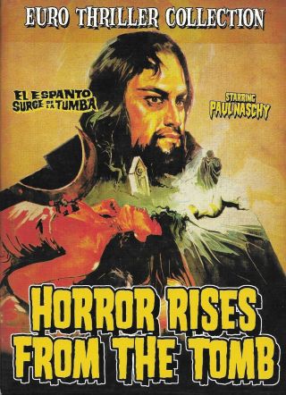 Horror Rises From The Tomb (dvd 2 - Disc Set) Rare With Slipcover Paul Naschy