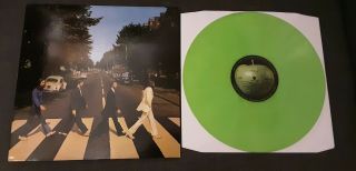 The Beatles - Abbey Road - Very Rare 12 " Green Vinyl Lp